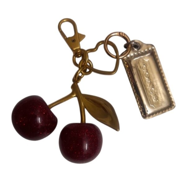 Cherry Bag Charm Keychain Bag Charm Set - Picture 13 of 13